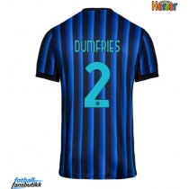 Inter Milan Denzel Dumfries #2 Hjemmedrakt 2025-26 Kortermet